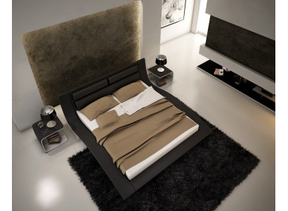 Design Gepolstert Hotelbett 180x200cm Hochzäits Holz Schlofzëmmermiwwel