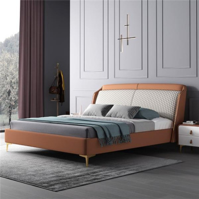 Bett Këssen Design Luxus Duebel Hotel Bestiet Schlof Zëmmer Lieder 180x200cm