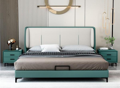 Bettwäsch Textil Hotel Luxus Polster Stoff Sëtz Italien Designer Bett Schlofkummer