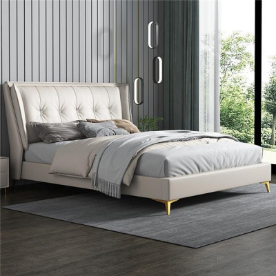 Better Lieder Hotel Luxus Polster Italienesch Miwwelen Designer Bett Schlofzëmmer