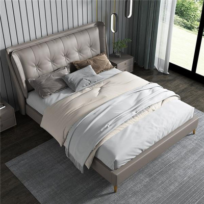 Better Lieder Hotel Luxus Polster Italienesch Miwwelen Designer Bett Schlofzëmmer