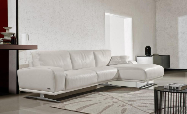 Ecksofa L Form Luxus Wunnzëmmer Miwwelen Sofa Design Wäiss Italienesch Miwwelen Nei