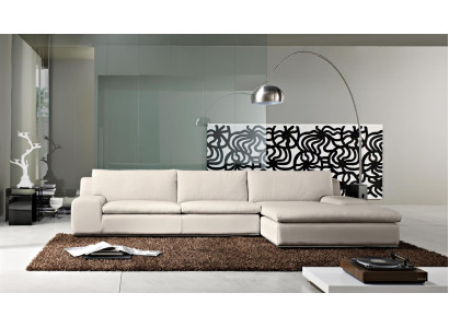 Eckcouch Wunnzëmmer Schloofcouch Couches Couch Wäiss L Form Lieder Miwwelen PRIANERA
