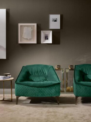 Luxus Garnitur Set 2tlg Sofagarnitur 3+1 Sëtz Modern Sofa an Fauteuil