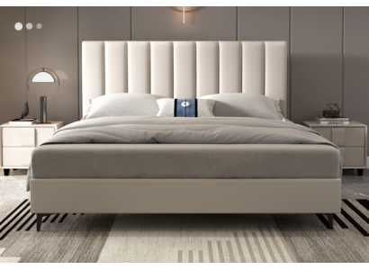 Design Holzdieren Lieder Better 180x200cm Miwwelen Schlofkummer Hotelbetter