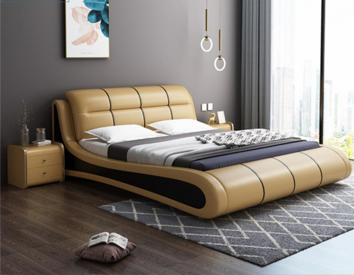 Luxus Polsterschlofkissen Textil Duebel Nei Schlofzëmmer Design Bett Lieder