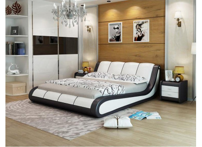 Better Luxus Schlofkummer Miwwelen Duebelbett Design Stoff Hotel Blo.