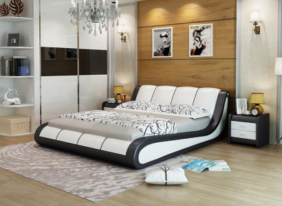 Better Luxus Schlofkummer Miwwelen Duebelbett Design Stoff Hotel Blo.