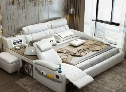 Design Bett XXL Grouss Better Lieder Hotel Polster 180x200cm Multifunktioun