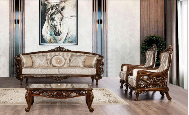 Garnitur Grupp Sofagarnitur 3+1+1 Sëtz Sofa Fauteuil Sofas Stoff Wunnzëmmer 3tlg