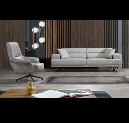 Sofagarnitur 3+1 Sëtzer Garnitur Sofa Fauteuil Sofas Polster Couch Modernen Design