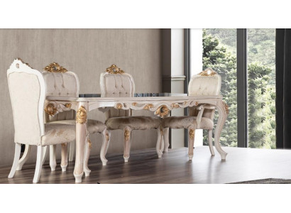 DËSCH IESSZËMMERDËSCH IESSDËSCH IESSZËMMER HOLZ DËSCHER LUXUS BAROCK IESS MÉIBEL NEI