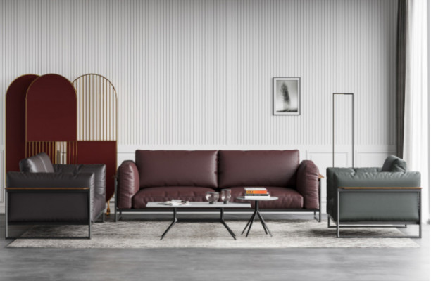 Sofagarnitur 3-Deel Set Italienesch Miwwelen Wunnlandschaft Sofaen Couchen Polster.