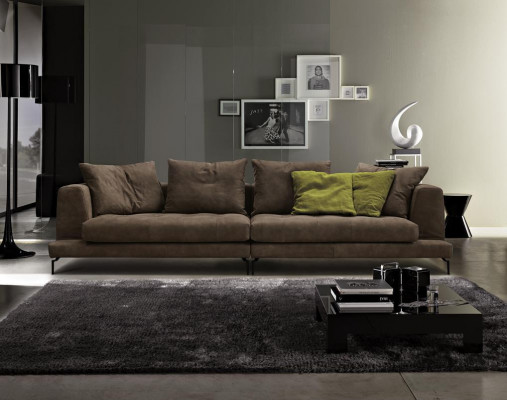Sofa 4 Sëtzer Sofas Luxus Polster Ledersofa Luxus Couch Lieder Véiersëtzer