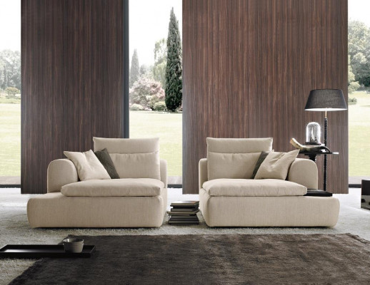 Eckcouch Italiaenescht Miwwel Ecksofa Sofa Polster Couch Garnitur Sofas