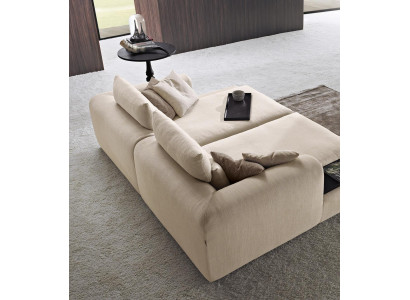 Eckcouch Italiaenescht Miwwel Ecksofa Sofa Polster Couch Garnitur Sofas