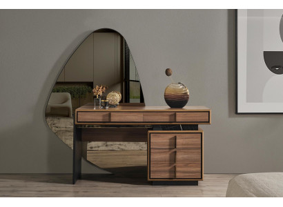 Schlofkummer Toilettendësch Konsolen Sideboard brong Modernen Design Komplett Holz