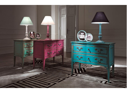 Design Kommode Anrichte Side Lowboard Schaf Regal Luxus Abstrakt Wunnzëmmer