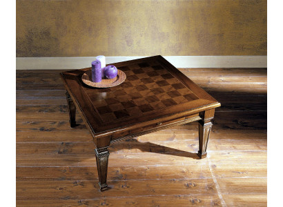 Designer Dësch Wunnzëmmerdësch Dëscher Couchtisch Holz Bäistelltësch Kaffisdësch
