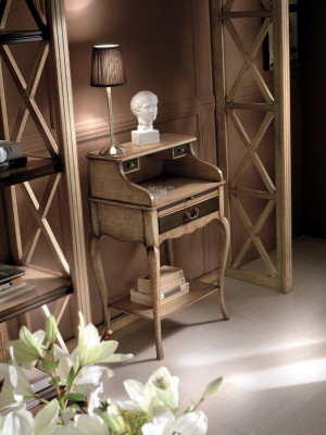 Dësch Konsol Konsolentëscher Schminkkonsol Miwwelen Konsolendësch Sekretär Holz