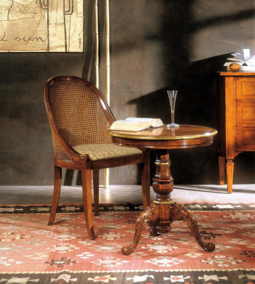 Klassesche Sofadësch Niewendësch Sofa Wunnzëmmer Dësch Holz Edele Design