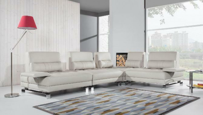 Eckcouch Wunnlandschaft Polster Eck Sofa Sëtz Garnitur Modern 100% Lieder Canapé