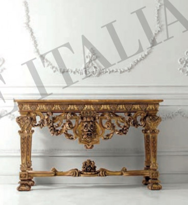 Konsolendësch Miwwelen Holz Konsol Italienesch Sideboard Konsolen Massivholzdësch