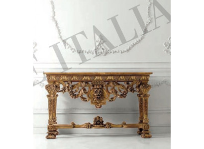 Konsolendësch Miwwelen Holz Konsol Italienesch Sideboard Konsolen Massivholzdësch