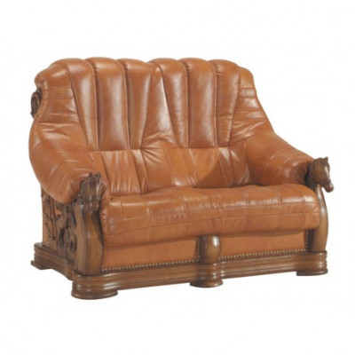 Wunnzëmmer Sofagarnitur Couch Sëtz Sofa Lieder Holz 3+2 Set Garnitur Neien