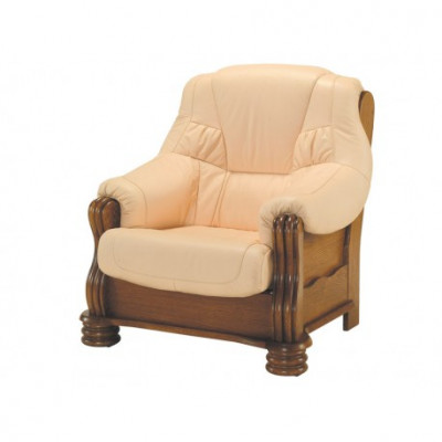 Klassesch Sofagarnitur Holz 3+1 Komplette Set Sitz Polster Couchgarnitur