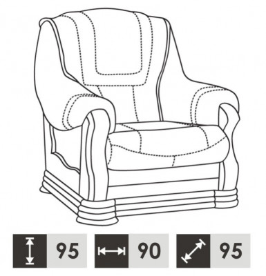 Klassesch Sofagarnitur 3+1 Sëtzer Klassesch Wunnlandschaft Sofas Couchen