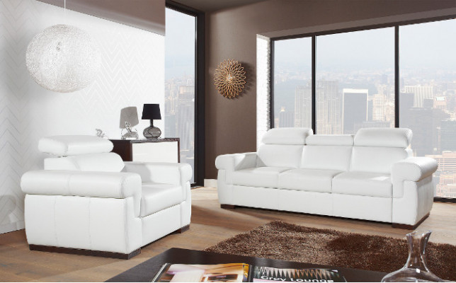 Canapé 3 Sëtzer Design Canapéë Polsterssëtz Canapéë 100% Lieder Entspanen Modern