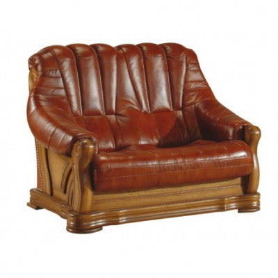 Klassesch Zwee-Sëtzer Couch Sofas Polster Sofa 2 Sëtzer Lieder Couchen