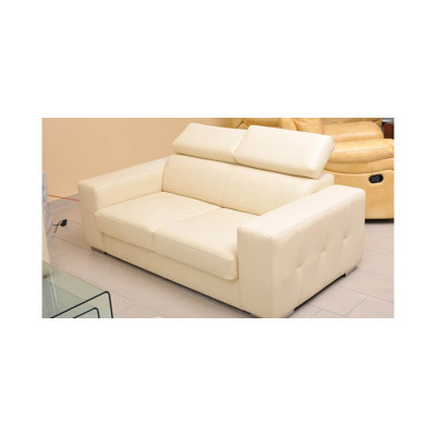 Zwee-Sëtzer Sofa Nei Modern Sofa Beige 2 Sëtzer Couchen Sofas Miwwelen Lounge Holz