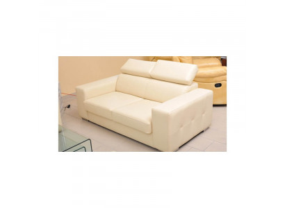 Zwee-Sëtzer Sofa Nei Modern Sofa Beige 2 Sëtzer Couchen Sofas Miwwelen Lounge Holz