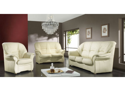 Zwee-Sëtz Sofa 2 Sëtzer Design Sofas Polster Modern Sëtz Stoff Lieder Nei