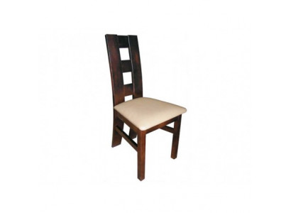 Set vu 6x Iesszëmmer Lieder Iesszëmmerstull Sessel Massivholz Gepolsterte Stull.
