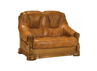 Sofas 2 Sëtzer Designer Duebelsëtzer Ledersofa Wunnzëmmer Couchen Polstersofa
