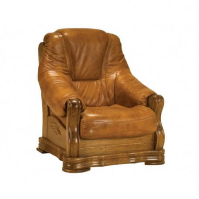 Fauteuil Fernseesender Holz Fauteuil Echt Lieder Gepolsterten Sëtz Lounge Club Miwwelen Neu