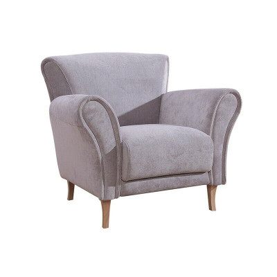 Fauteuil Still Samt Lila Entspanen Lounge Fauteuil Mëll Wunnzëmmer Fernseh Canapé Canapé