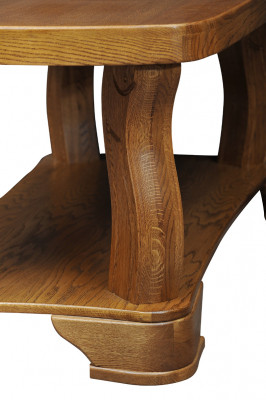 Handaarbecht Echt Holz Sofa Bäistell Dëscher Klassesch Wunnzëmmer Dësch