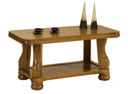 Handaarbecht Eech Holz Sofa Dëscher Klassesch Wunnzëmmer Dësch Couchtisch
