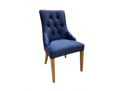 Chesterfield Gefleechten Still 1 Sëtz Troun Gepolsterte Stull Sëtz Léin Still