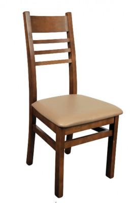Sessel Stull Design Holz Polster Modern Still Gastro Iesszëmmer 100% Lieder