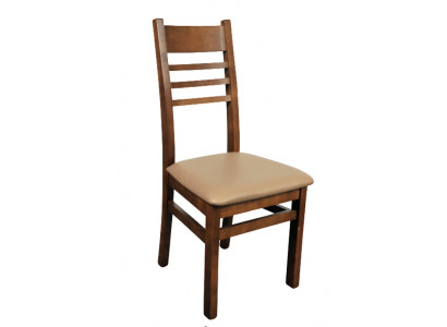 Sessel Stull Design Holz Polster Modern Still Gastro Iesszëmmer 100% Lieder