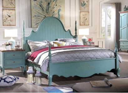 Amerikanesch duebel Better Luxus Schlofzëmmer Designer Duebelbetter 180x200 Nei