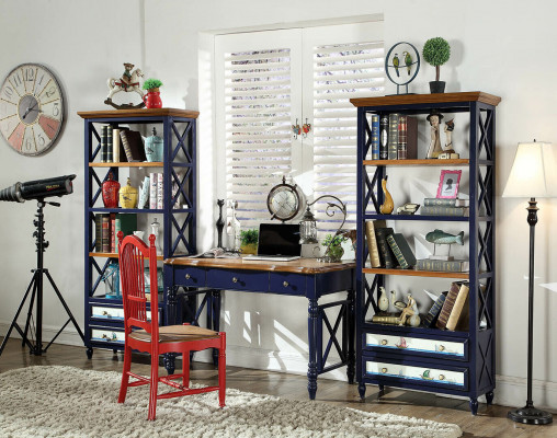 Schreifdësch Büro Ariichtung Holz Regaler Büroschreifdësch Iessdësch Dësch Stull 4 Deeler