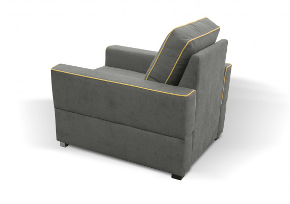 Sofa 1 Plaz Couch Designer Textilstoff Sofas Polster Nei Modern Sëtzfauteuil