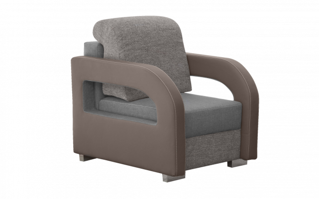 Fauteuil Fernsee-Couch 1 Gréisst Canapé Designer Textilstoff Couche Polster Entspanen