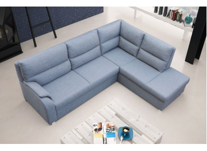 Canapé Schlofcanapé Designer Canapé mat Schloffunktion + Bettkëscht Eckcanapé Couch -NEI!